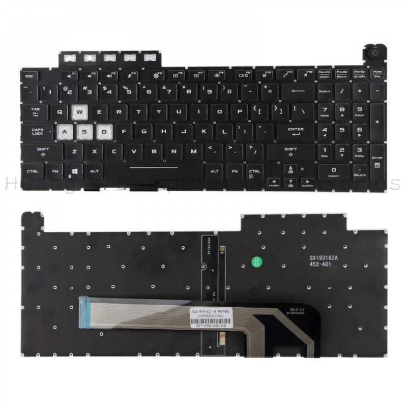 Gaming Keyboard Test - ASUS TUF Gaming FA506 FA706 FX506