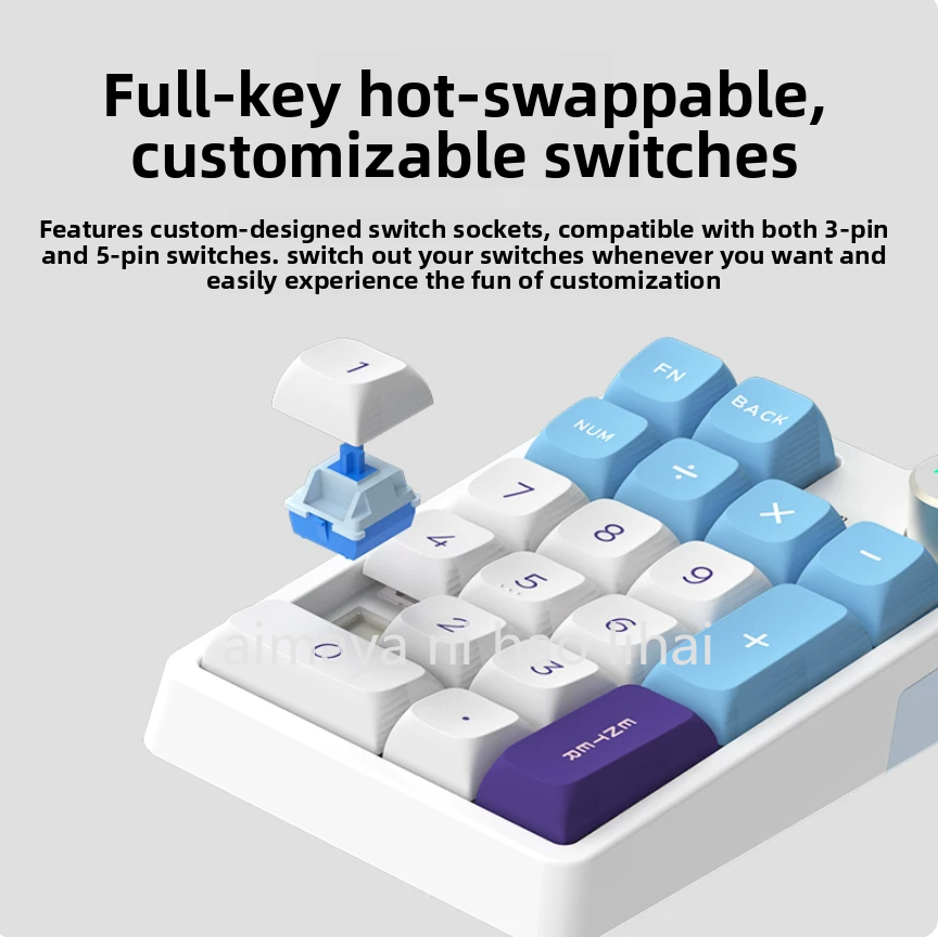 Gaming Keyboard Mini - Kzzi K20 Mini Tuş Takımı Üç