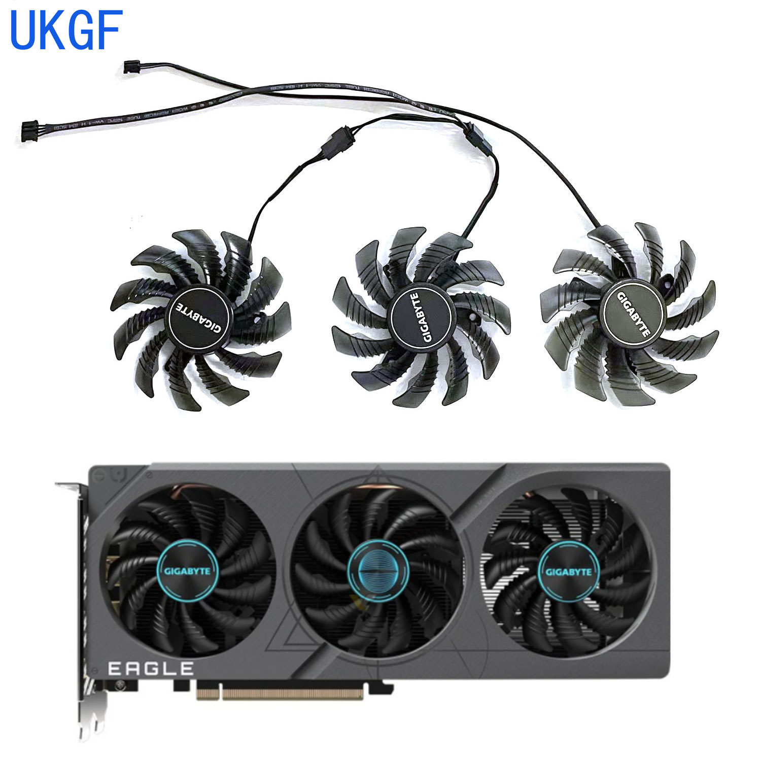 Nvidia Vga Rtx 4060 - Yepyeni 75MM 4PIN PLD08010S12HH RTX 4060