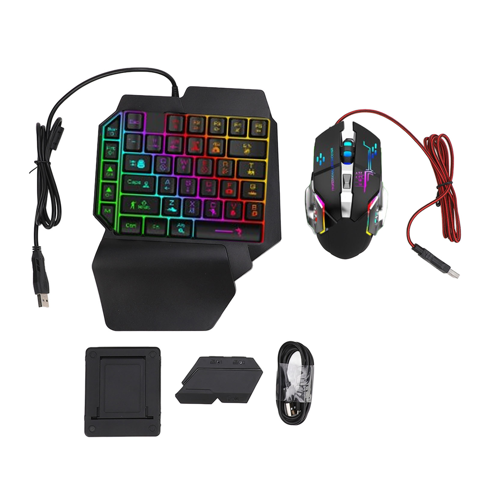 Gaming Keyboard And Mouse Combo - Klavye Fare Dönüştürücü Seti Duyarlı Tek