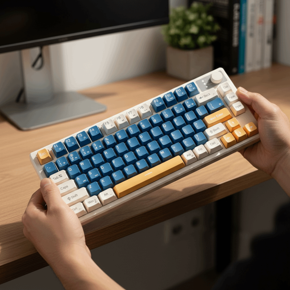 Gaming Keyboard That Is Quiet - Kablolu Bağlantılı Oyun Mekanik Klavyesi Kompakt