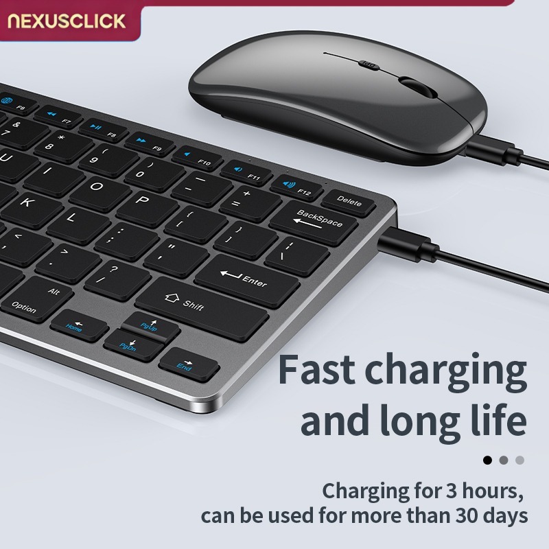 NexusClick 2.4G Kablosuz Klavy - Gaming Keyboard Mouse Set incelemesi ve fiyatı