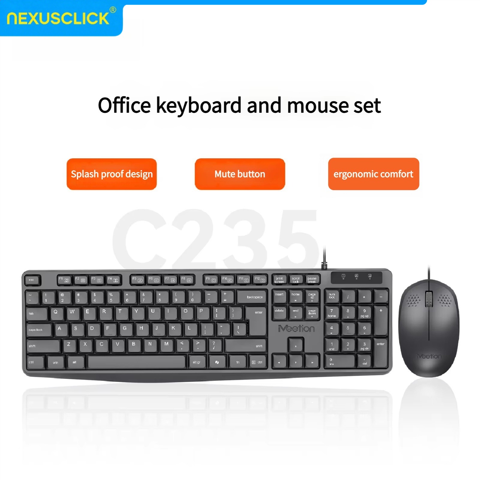 NexusClick Arapça İngilizce Ka - Gaming Keyboard That Is Quiet incelemesi ve fiyatı