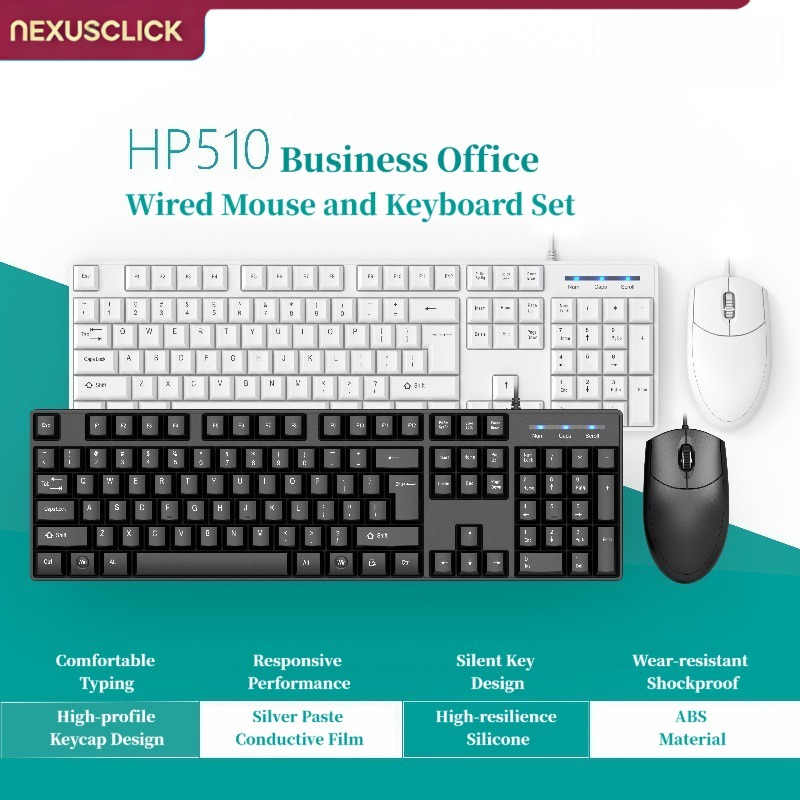 NexusClick Kablolu Masaüstü Kl - Gaming Keyboard Mouse Set incelemesi ve fiyatı