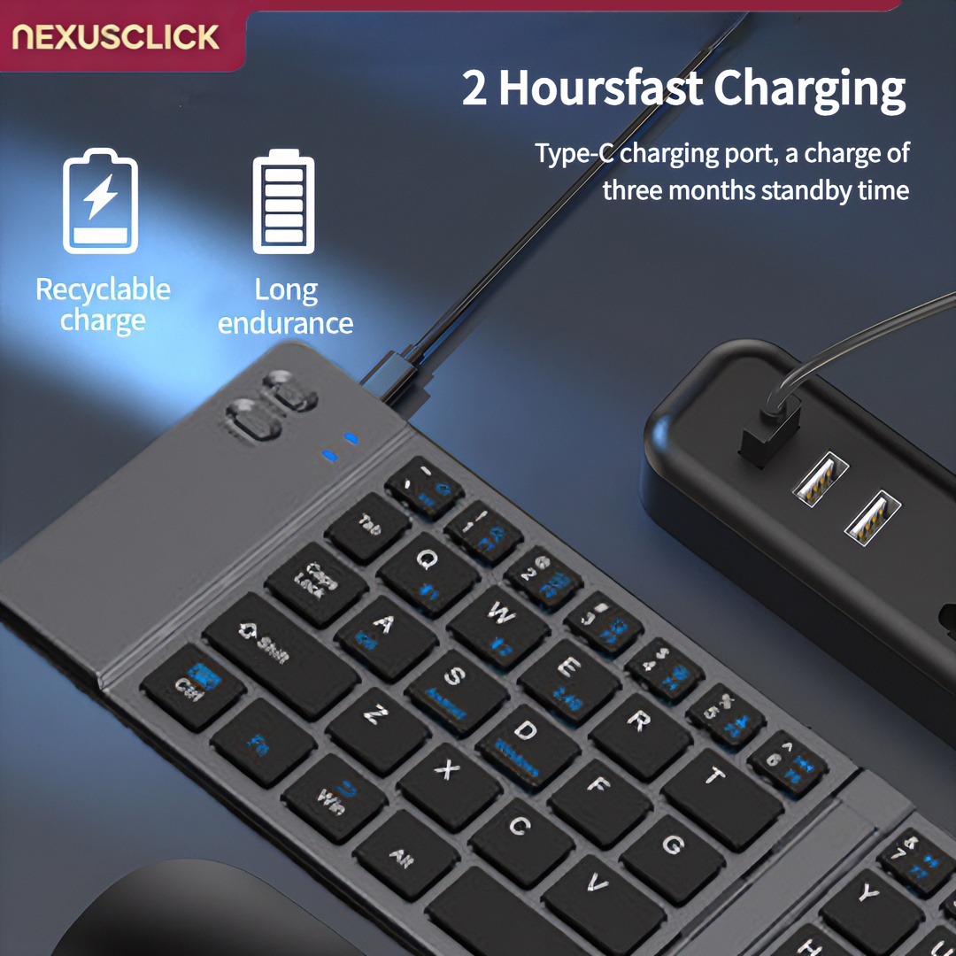 NexusClick Yeni Mini Kablosuz  - Gaming Keyboard Mouse Set incelemesi ve fiyatı