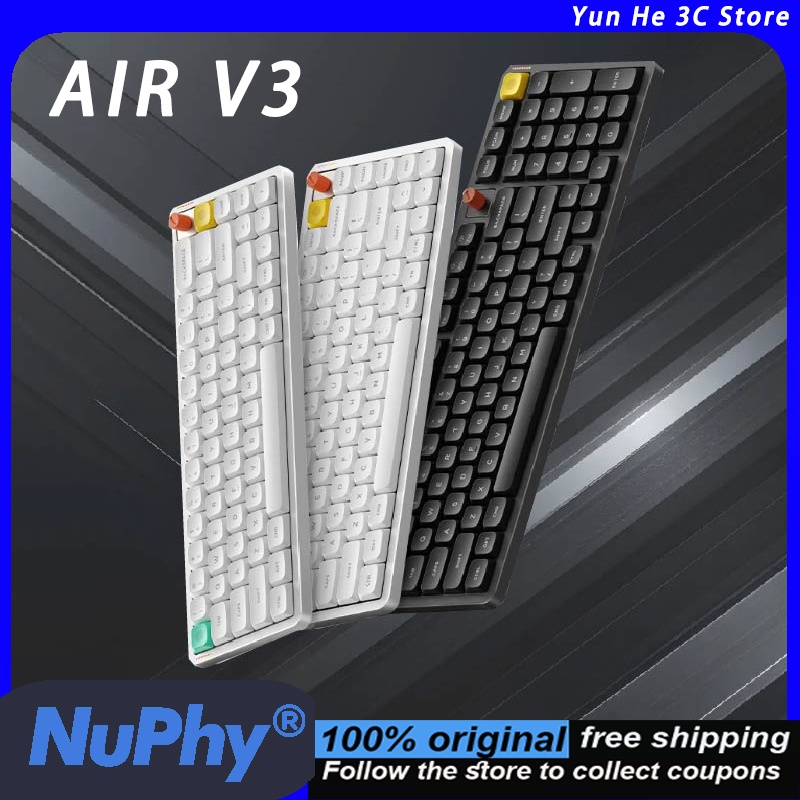 NuPhy Air V3 Düşük Profil Meka - Gaming Keyboard That Is Quiet incelemesi ve fiyatı