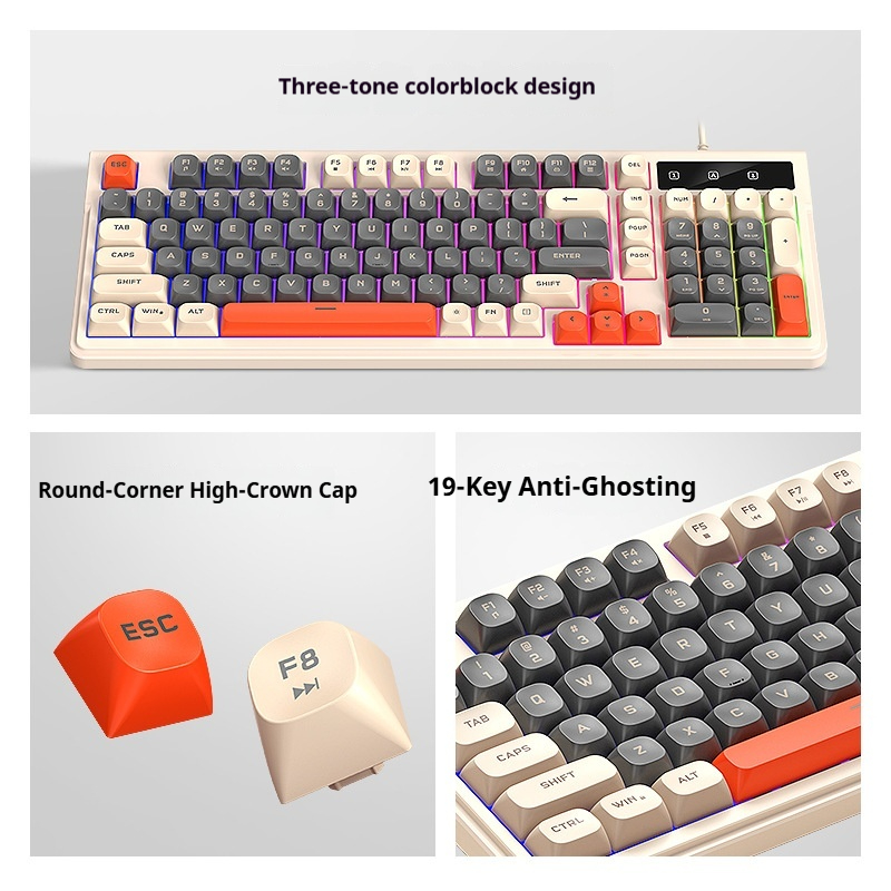Sessiz 98 Tuşlu Oyun Klavyesi  - Gaming Keyboard That Is Quiet incelemesi ve fiyatı