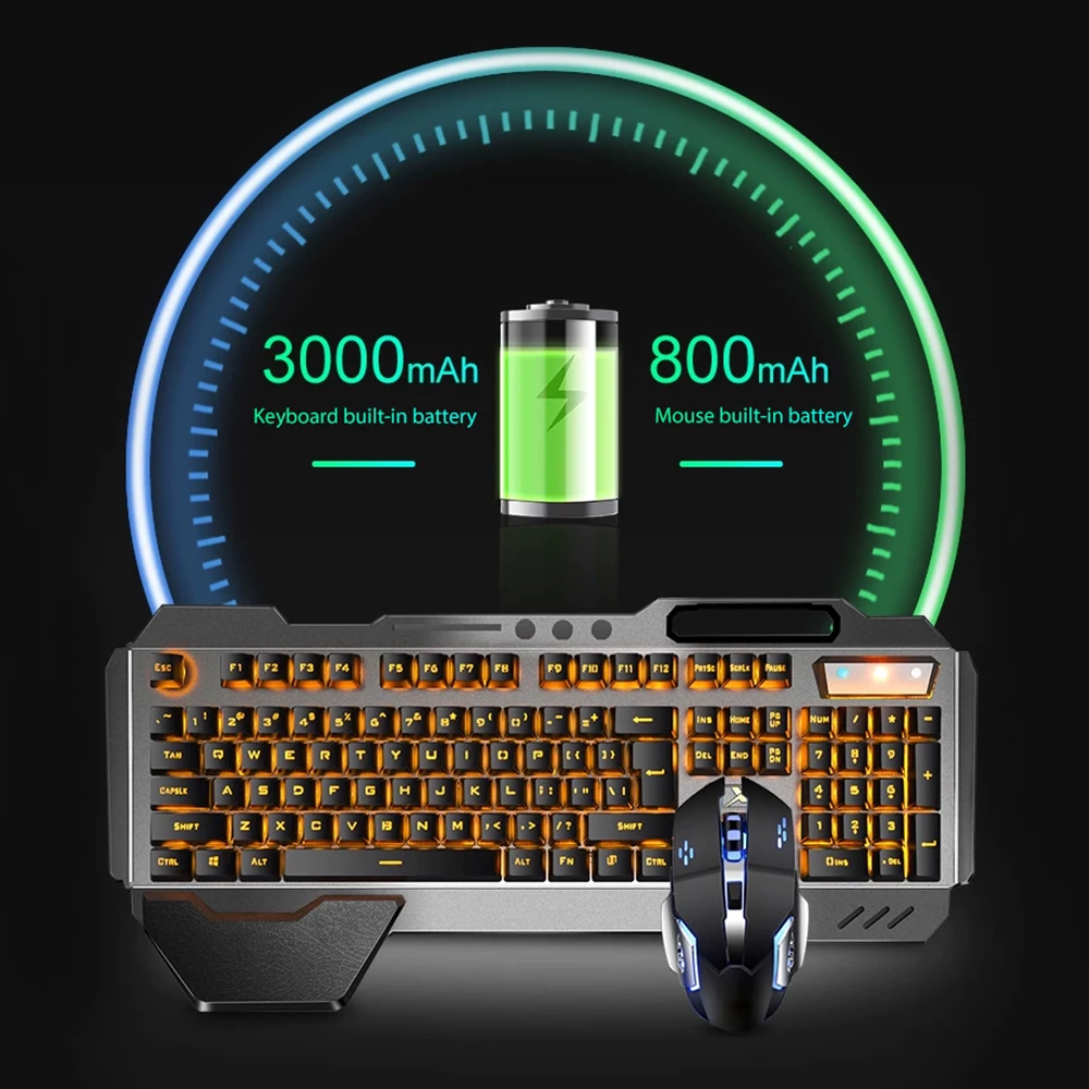 K680 şarj edilebilir 2.4G kabl - Gaming Keyboard And Mouse Combo incelemesi ve fiyatı