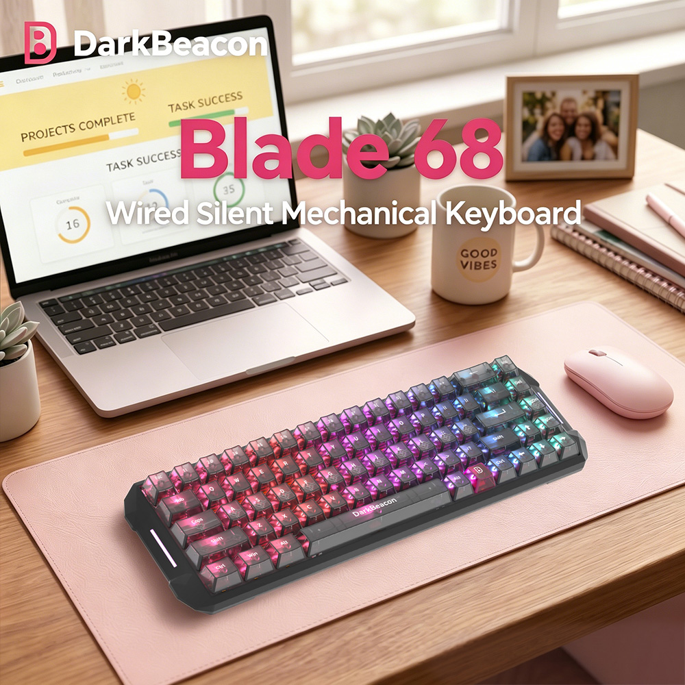 DarkBeacon Blade 68 Kablolu Se - Gaming Keyboard That Is Quiet incelemesi ve fiyatı