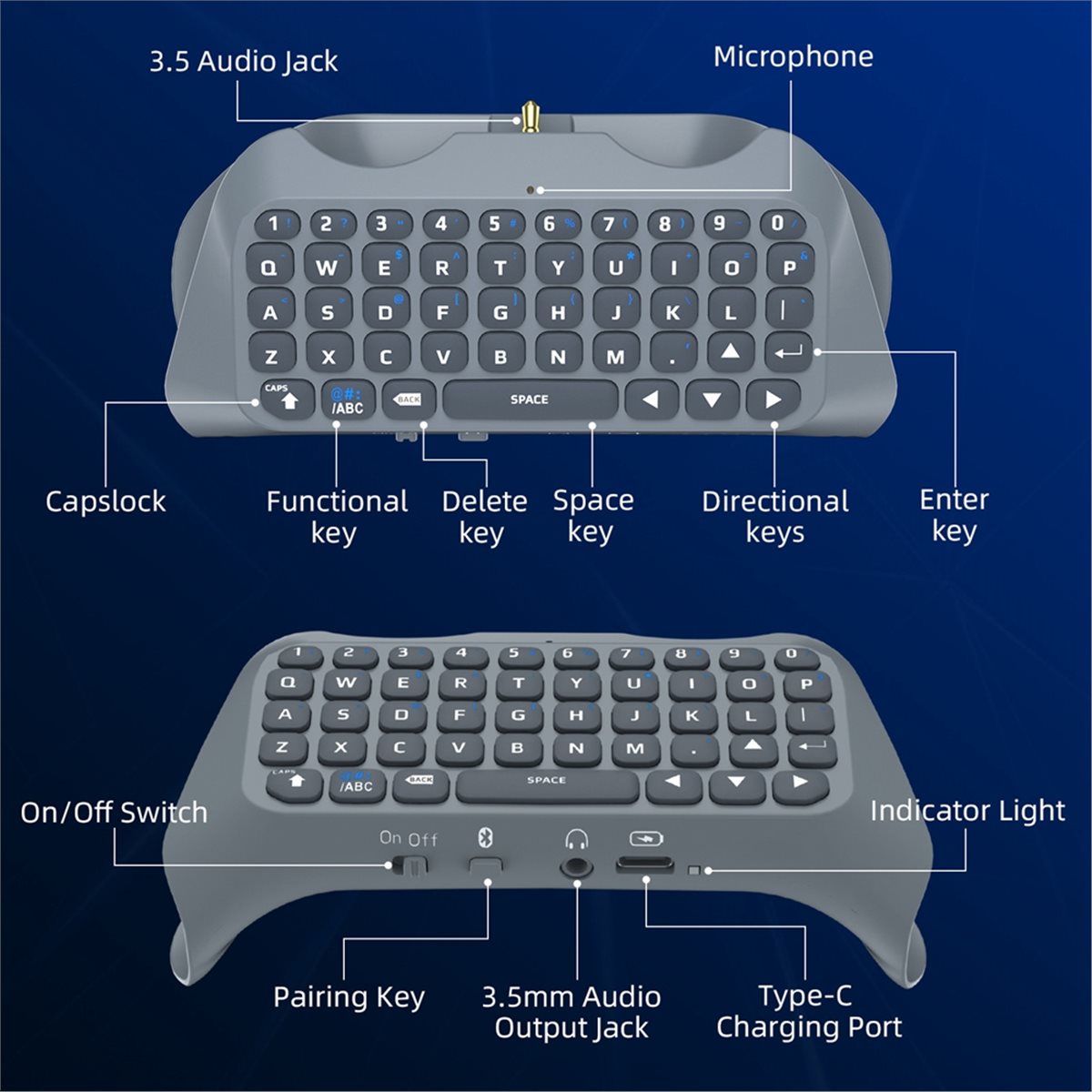 Goodidea 3.5mm Oyun Kablosuz K - Gaming Keyboard Mini incelemesi ve fiyatı