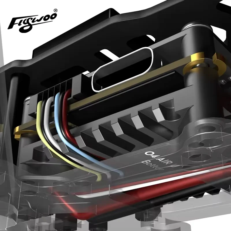 Flywoo O4 Hava Ünitesi Soğutma - Aviator Connector Kit incelemesi ve fiyatı