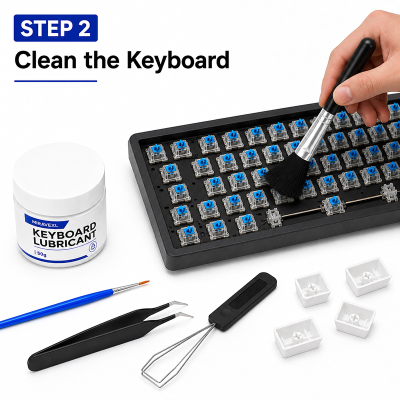 MIRAVEXL Klavye Yağlama Kiti 5 - Gaming Keyboard That Is Quiet incelemesi ve fiyatı