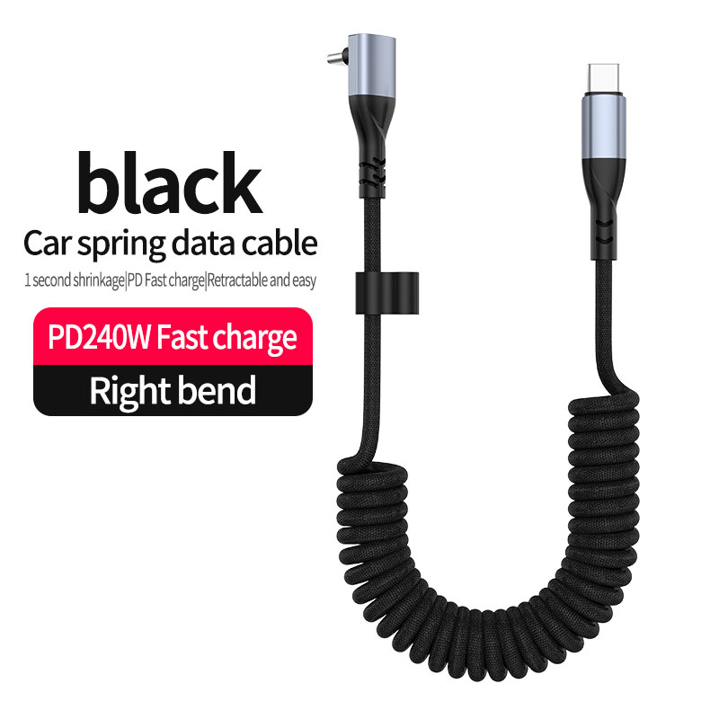 240W USB C - USB C Araç Şarj K - Coiled Usb Cable incelemesi ve fiyatı
