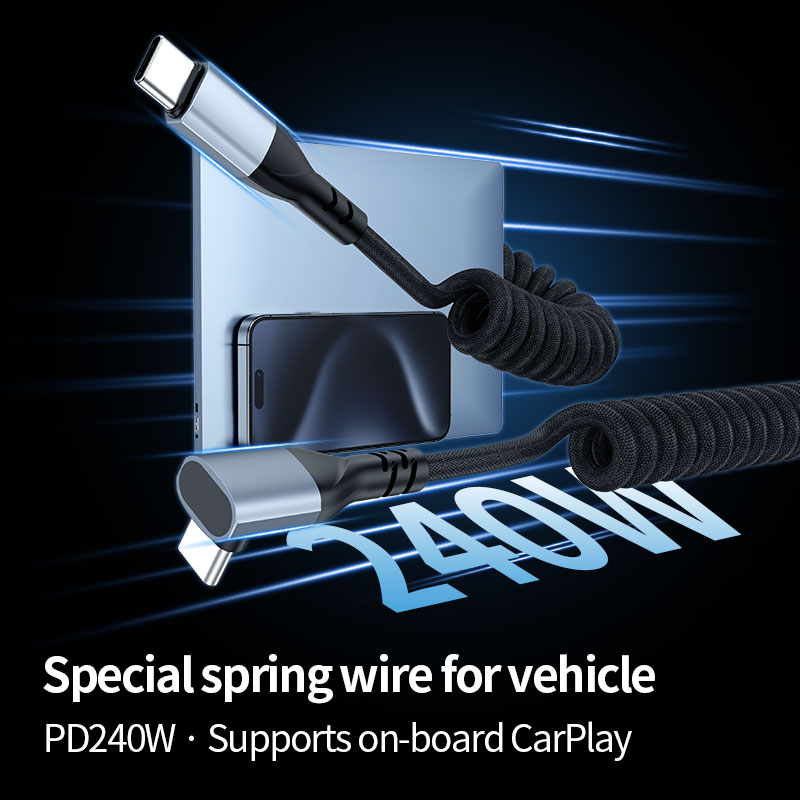 240W USB C - USB C Araç Şarj K - Coiled Usb Cable incelemesi ve fiyatı