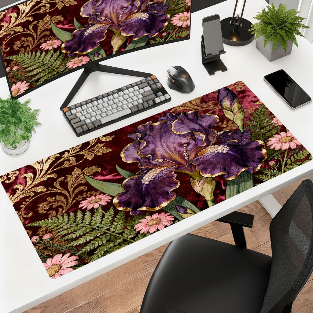 Marka Mor Çiçekli Mouse Pad De - Gaming Keyboard Brand incelemesi ve fiyatı