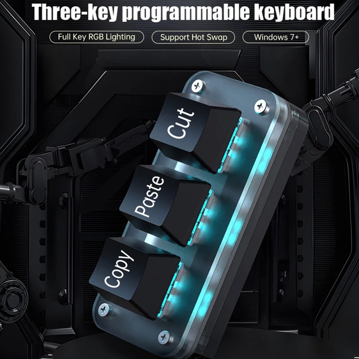 doyou 3 Tuşlu Makro Programlam - Gaming Keyboard Mini incelemesi ve fiyatı