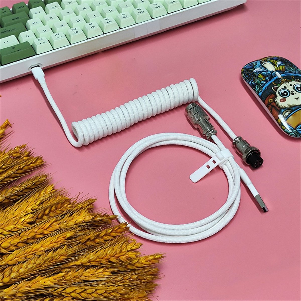 AAAE USB Type-C Oyun Klavyeler - Coiled Usb Cable incelemesi ve fiyatı