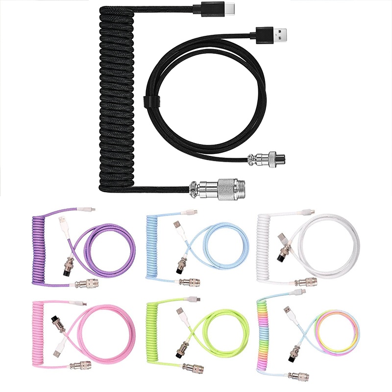USB Tip C Mekanik Klavye Spira - Coiled Usb Cable incelemesi ve fiyatı
