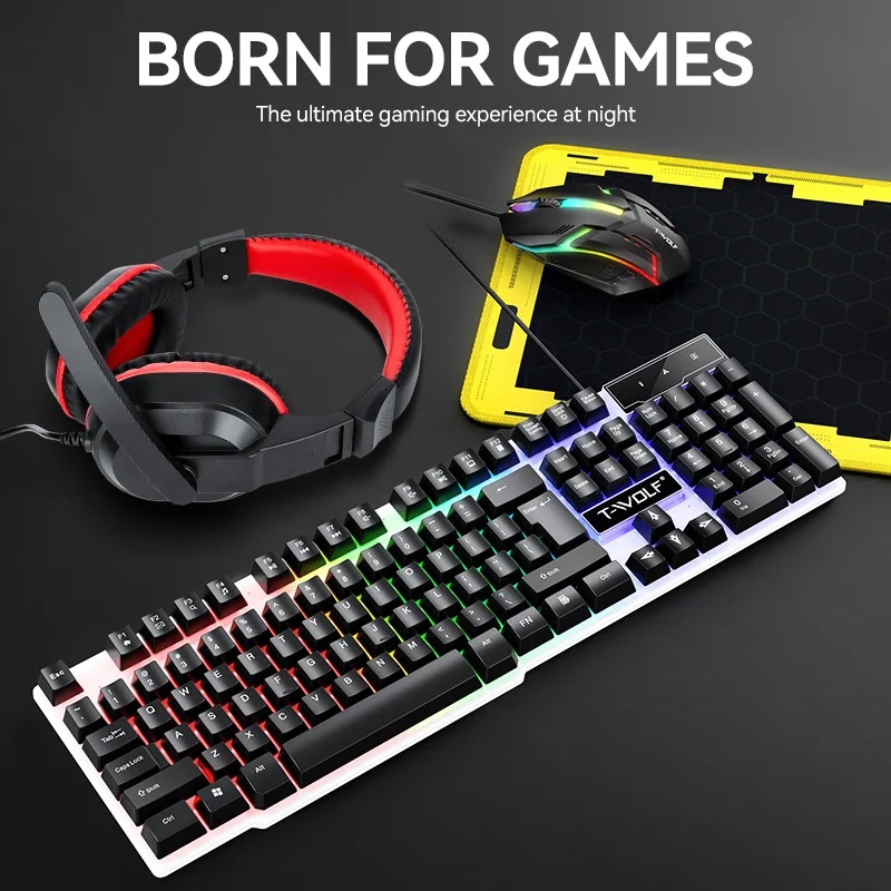 YENİ USB Klavye ve Mouse Oyun  - Gaming Keyboard And Mouse Combo incelemesi ve fiyatı