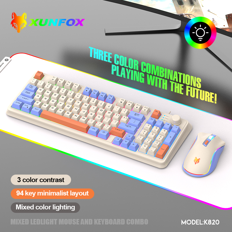 K820 USB Kablolu Oyun Klavye F - Gaming Keyboard And Mouse Combo incelemesi ve fiyatı