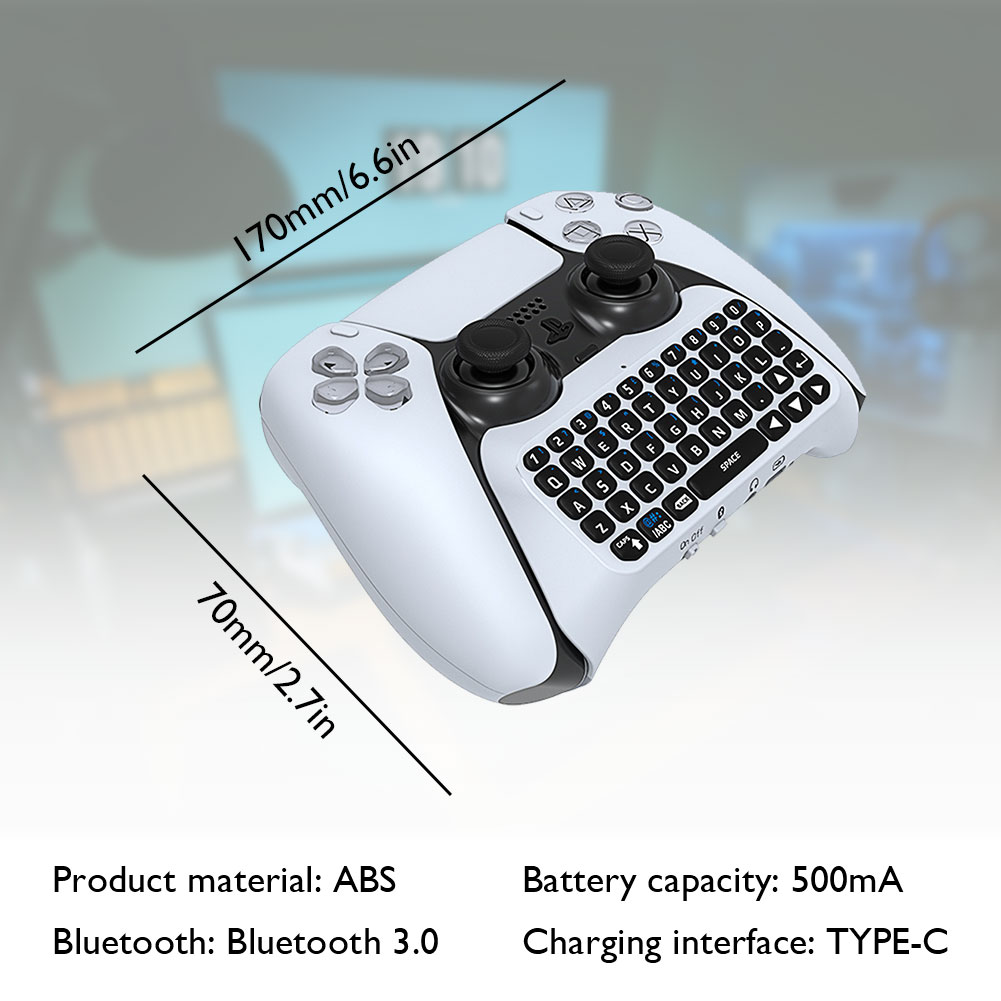 Ps5 için 3.5mm Oyun Kablosuz K - Gaming Keyboard Mini incelemesi ve fiyatı