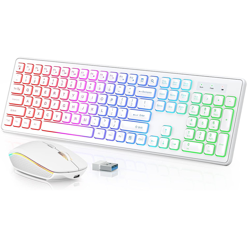 Arkadan Aydınlatmalı Kablosuz  - Gaming Keyboard And Mouse Combo incelemesi ve fiyatı