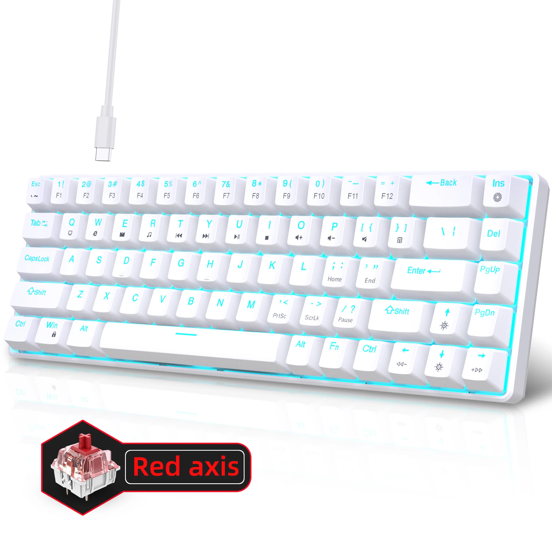 Mekanik Klavye Oyun 60% USB Be - Gaming Keyboard Budget incelemesi ve fiyatı