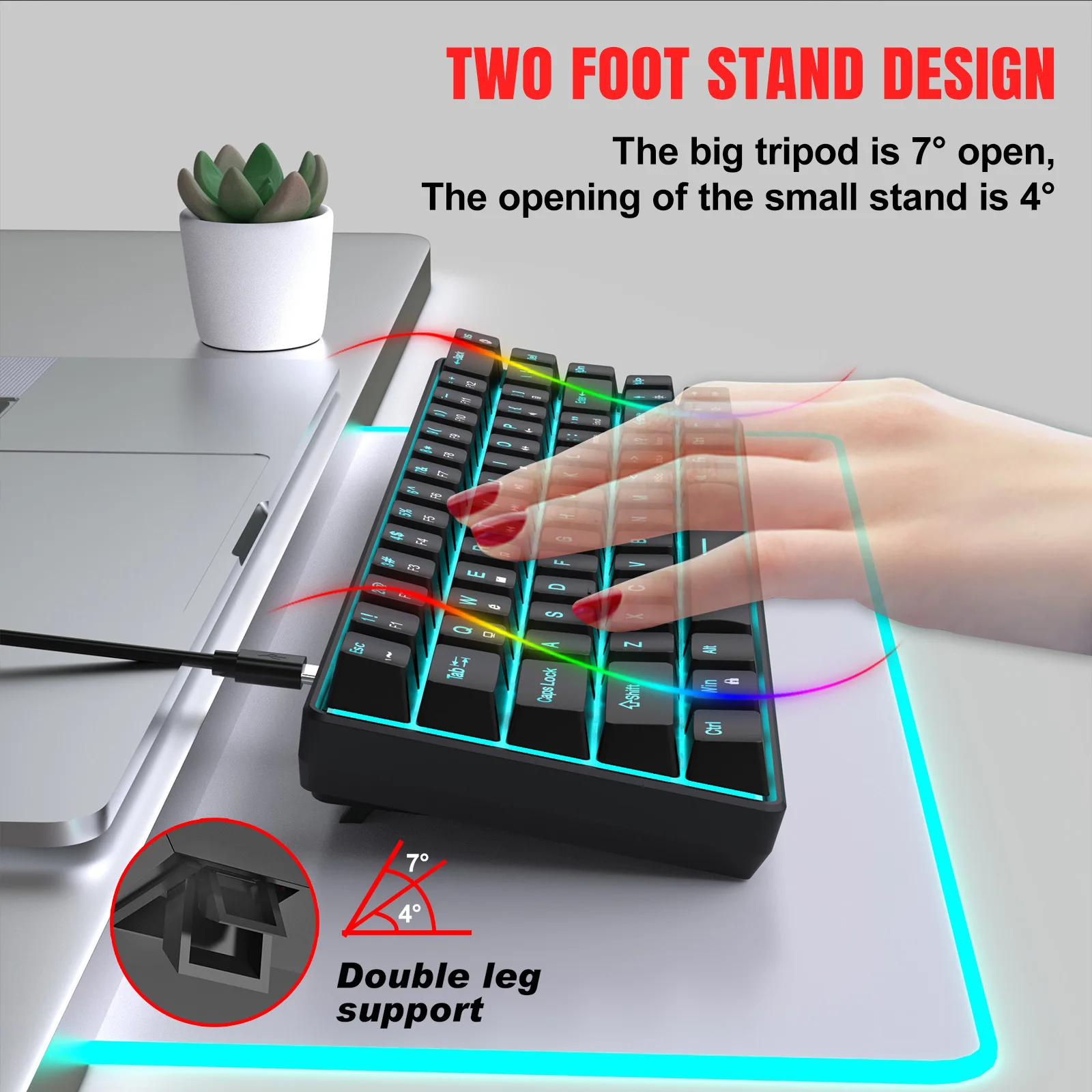 Mekanik Klavye Oyun 60% USB Be - Gaming Keyboard Budget incelemesi ve fiyatı